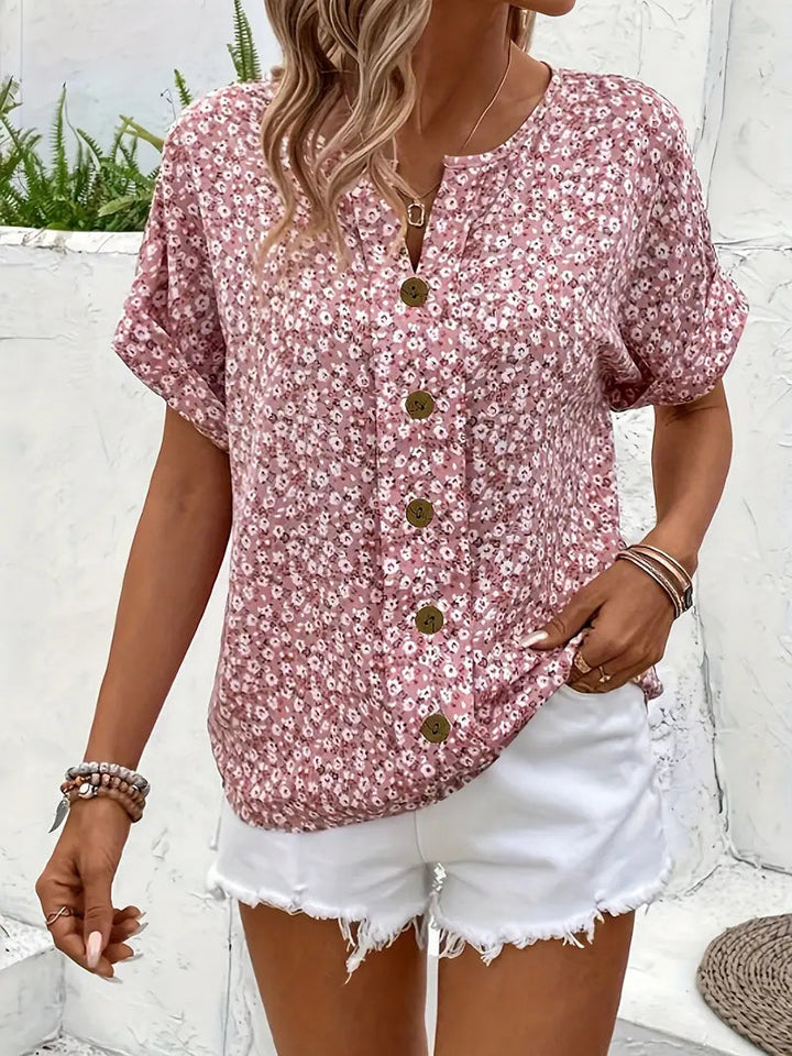LILLIE BUTTONS SPRING TOP