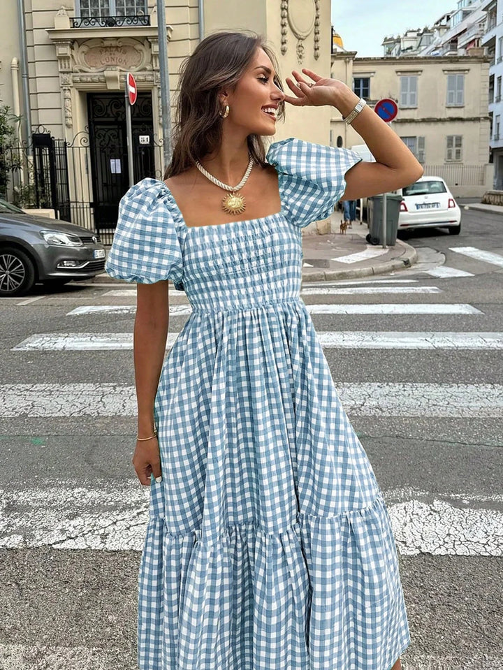 ELEGANT BOHEMIAN SPRING DRESS