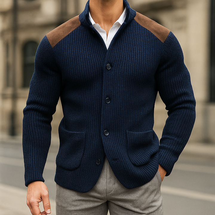 Textured Knit Blazer