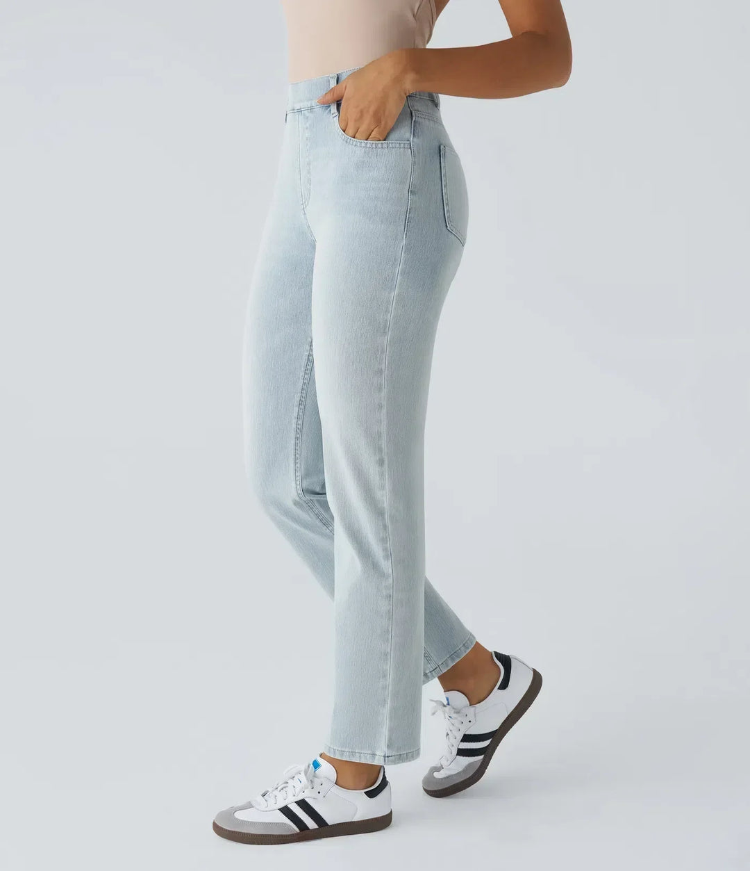 RAFFAELLA | High-Waisted Ultra-Comfortable Pants with Casual Chic Style