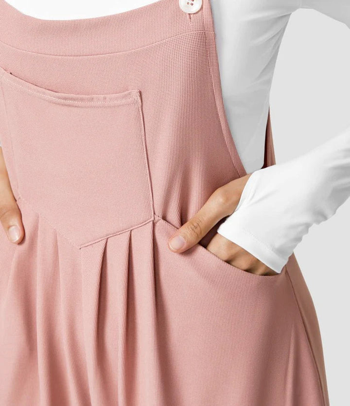 Trousers with adjustable braces LadiVania™