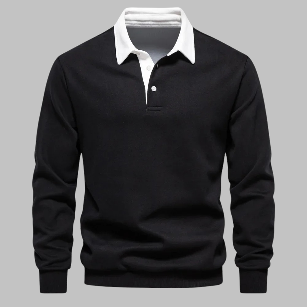 ELLISON POLO SWEATER