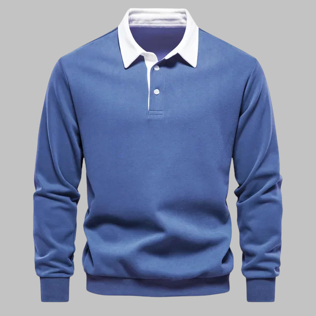 ELLISON POLO SWEATER