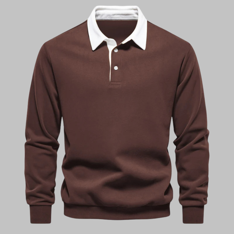 ELLISON POLO SWEATER