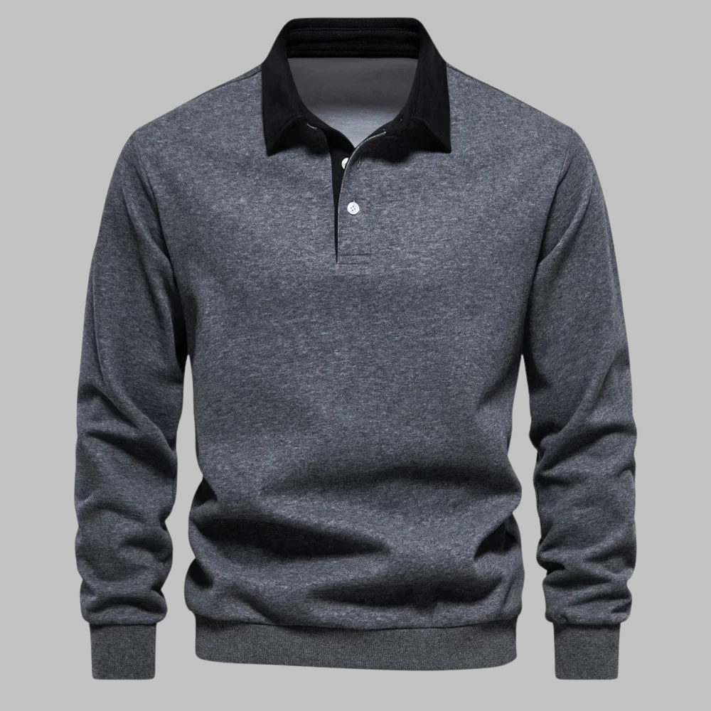 ELLISON POLO SWEATER