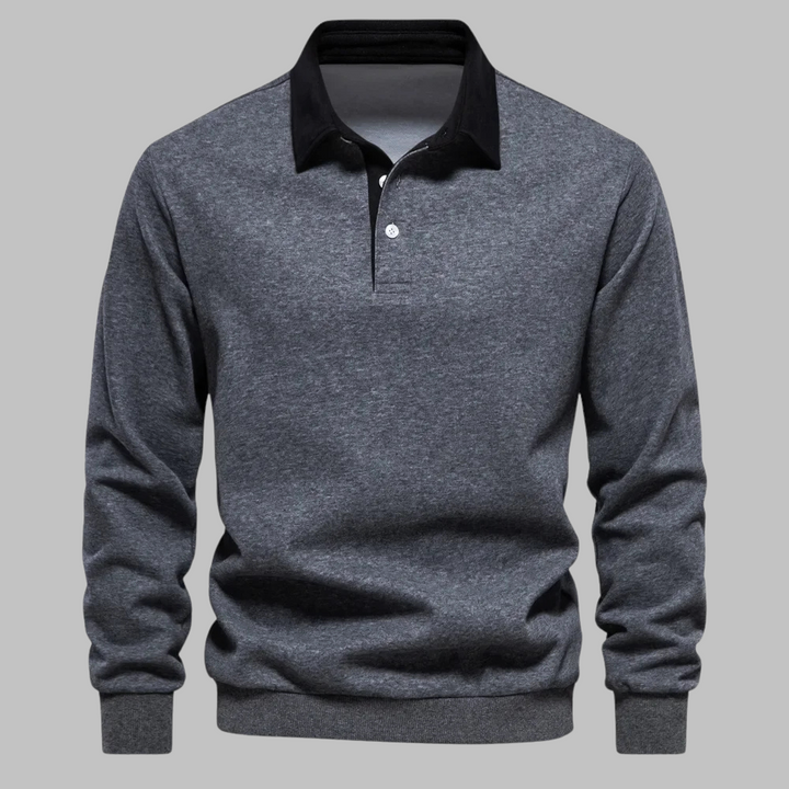 ELLISON POLO SWEATER