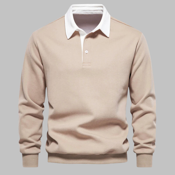 ELLISON POLO SWEATER