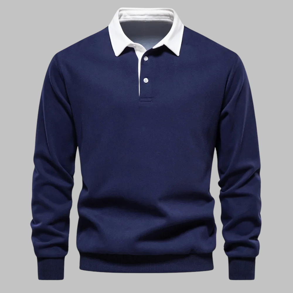 ELLISON POLO SWEATER