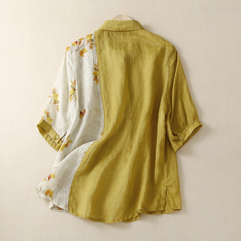 LIA LINEN SHIRT