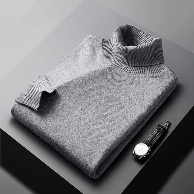 Monaco Cashmere Turtleneck