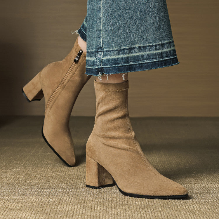SIENNA SUEDE BOOTS