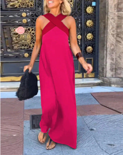 CHARLOTTE | DRESS WITH CROSSED CUT