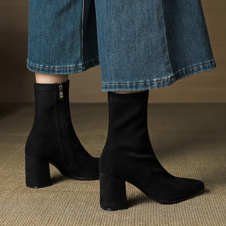 SIENNA SUEDE BOOTS