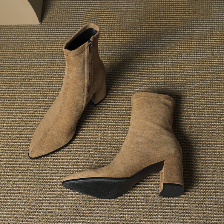 SIENNA SUEDE BOOTS