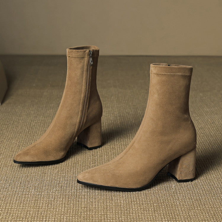 SIENNA SUEDE BOOTS