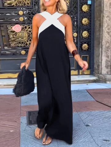 CHARLOTTE | DRESS WITH CROSSED CUT