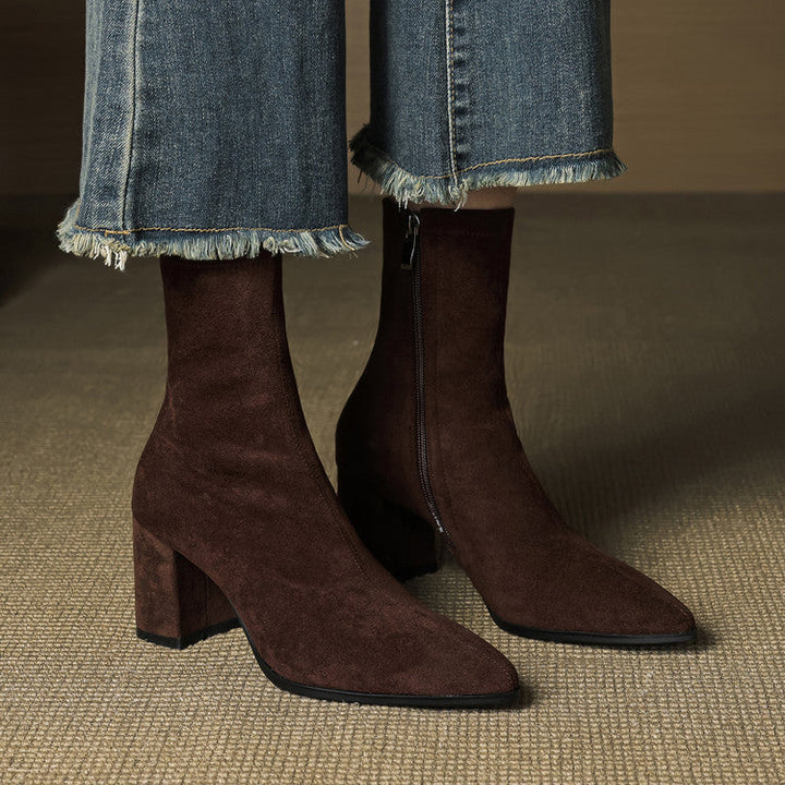 SIENNA SUEDE BOOTS