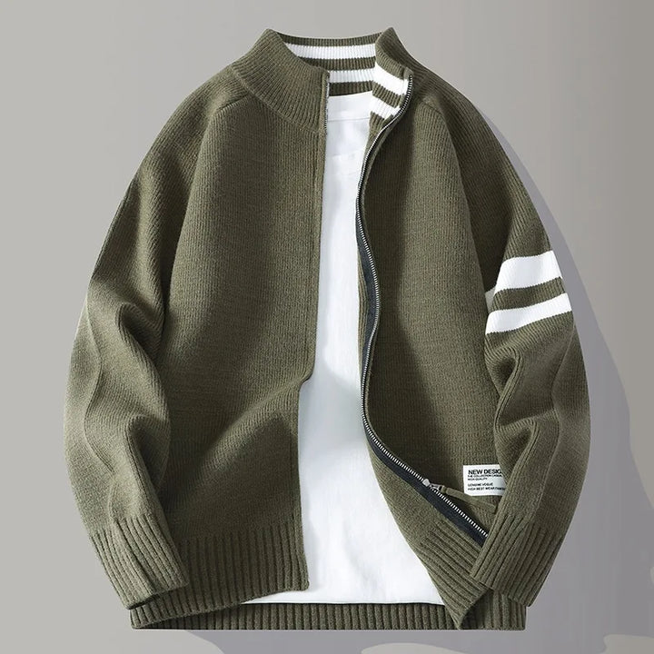 Nolan Knit Zip Sweater