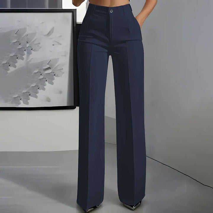 ELINORA | Chic high-waisted trousers with a flattering fit for work and elegant occasions