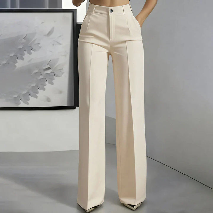 ELINORA | Chic high-waisted trousers with a flattering fit for work and elegant occasions