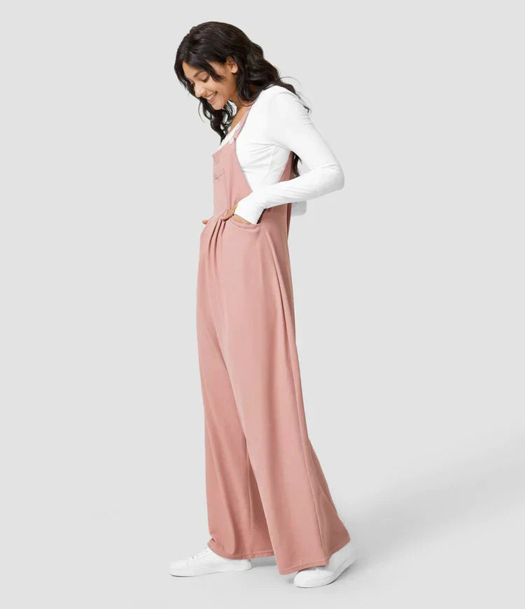 Trousers with adjustable braces LadiVania™