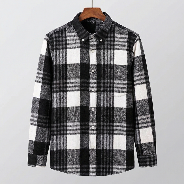 GRAYSON COTTON FLANNEL SHIRT
