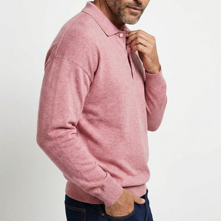 CORVIN WOOL POLO SHIRT