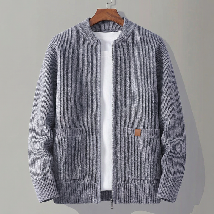 NOVA RIB KNIT JACKET