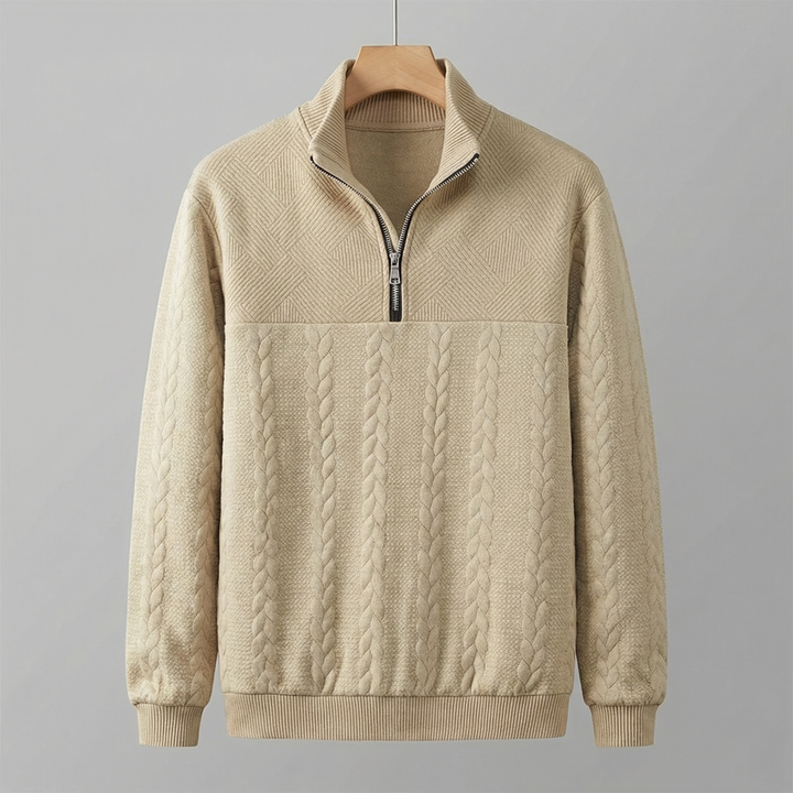 CAMDEN | PREMIUM QUARTER ZIP SWEATSHIRT