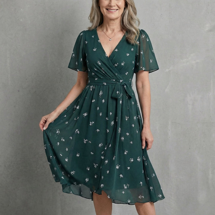 LUNETH FLUID V DRESS