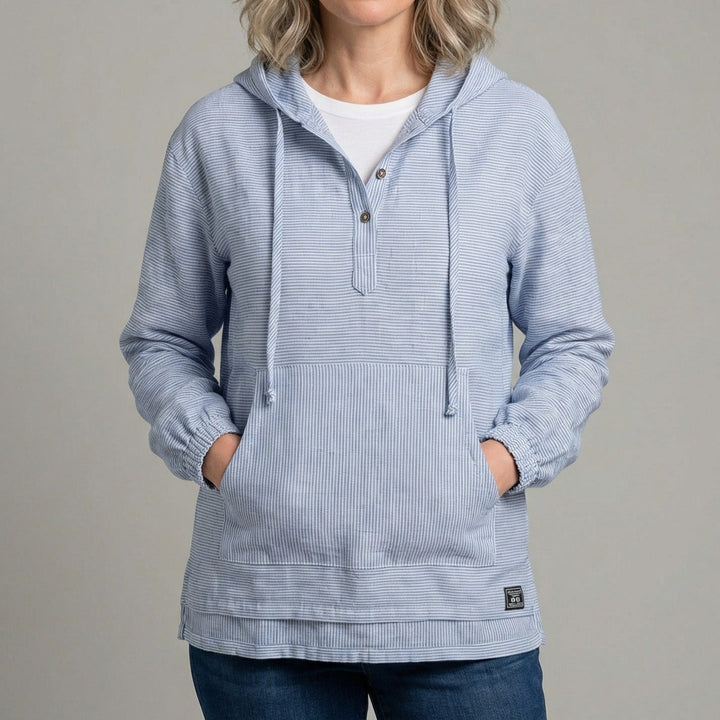 ANDORA LINEN HOODIE