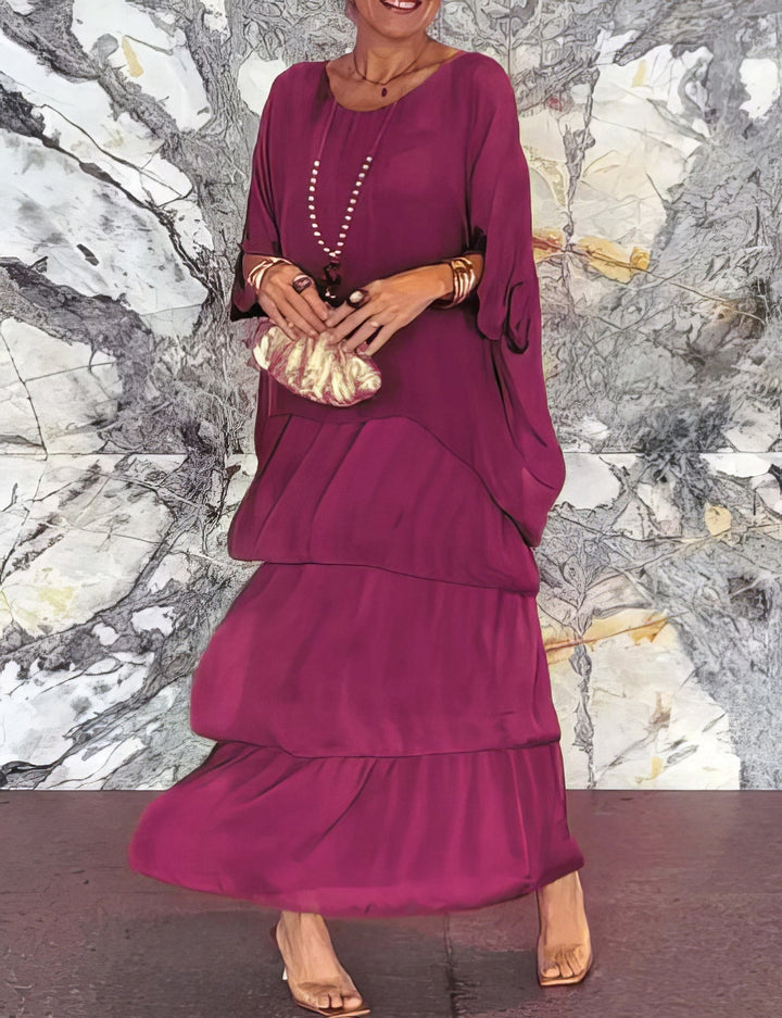 Caroline | Elegant Maxi Dress Comfortable for All Occasions