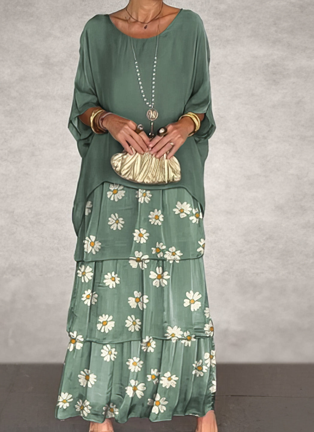 Caroline | Elegant Maxi Dress Comfortable for All Occasions